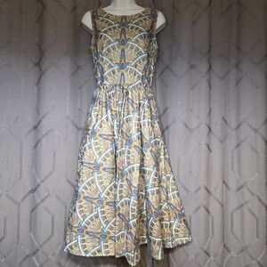 Retrolicious Fit And Flare Dress M